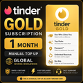 Tinder Gold Subscription 1 Month Manual Top Up Global
