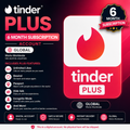 Tinder Plus 6 Month Subscription- Account Global