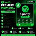 Spotify Individual Premium 2 Month Subscription- Account Global