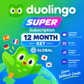 Duolingo Super Subscription Key GLOBAL
