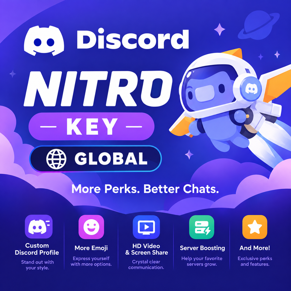 Discord Nitro Key Global