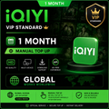 iQIYI VIP Standard 1 Month- Manual Top Up Global