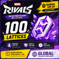 Marvel Rivals 100 lattices- Direct Top Up Global