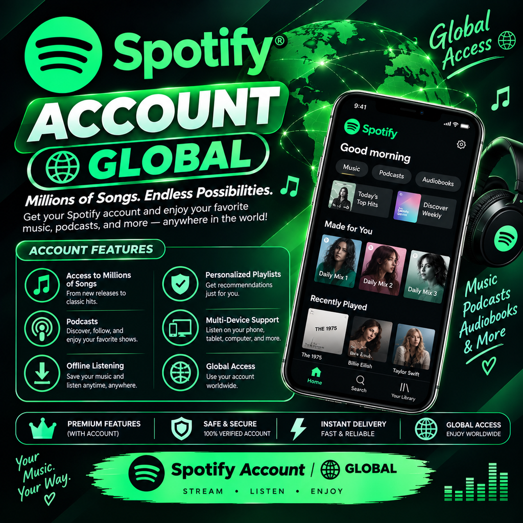 Spotify Account Global