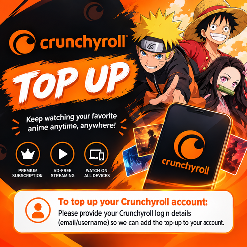 Crunchyroll Top Up